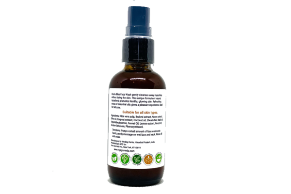 Ayurvedic face cleanser with neroli and aloe vera.