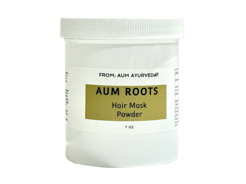 A powerful blend of Ayurvedic herbs, carefully formulated to strengthen your hair naturally. Aum Roots Hair Mask Powder