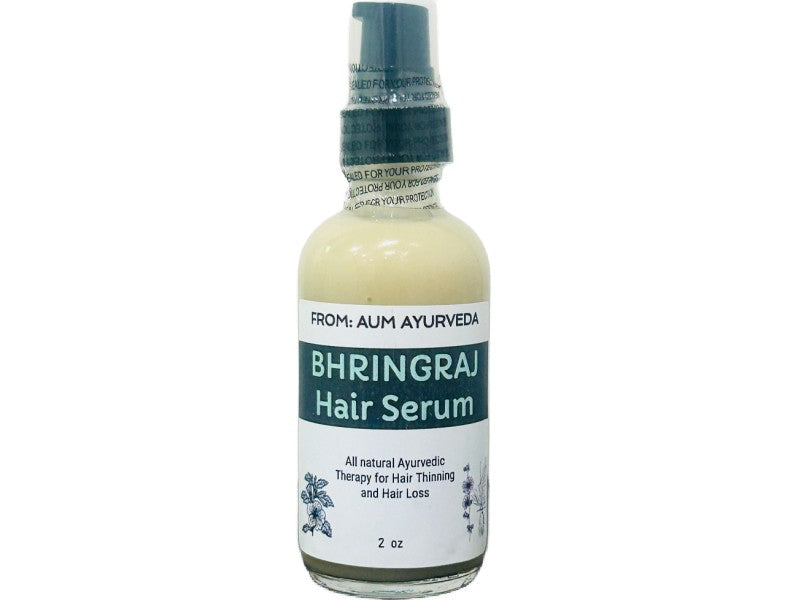 Bhringraj Hair Serum 2 oz ayurvedic therapy for har thinning