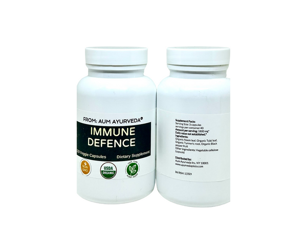 Immune Defence From Aum Ayurveda is a powerful immune boost ayurvedic formulation.
