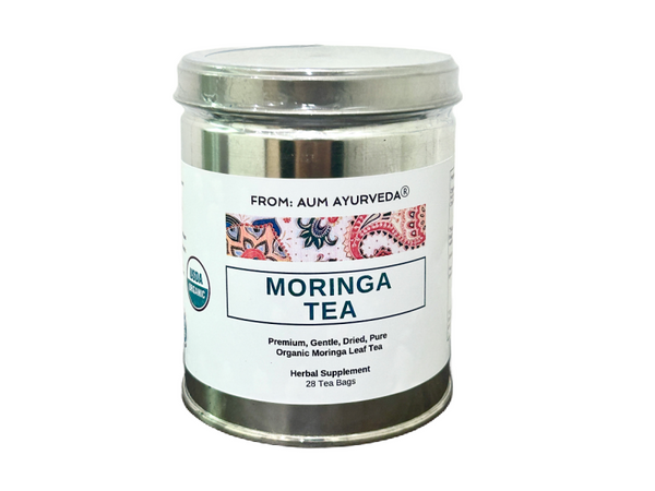 Moringa tea from Aum Ayurveda helps in maintaining proper blood circulation, improving oxygen supply and delivery of essential nutrients to the brain and all other parts of the body.