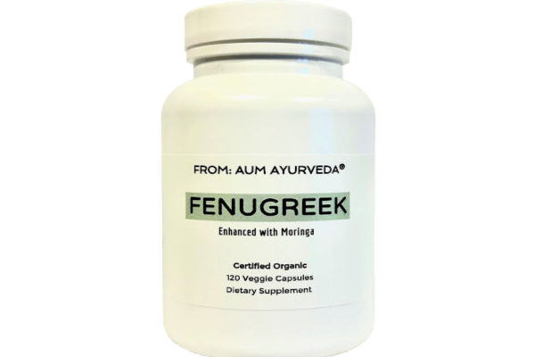 Fenugreek capsules, From: Aum Ayurveda, support Healthy, Glowing Skin from Within*