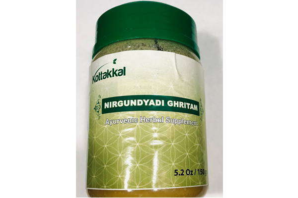 Nirgundyadi Ghritam is known to offer relief from chronic cold, cough, asthma, bronchitis, respiratory issues.