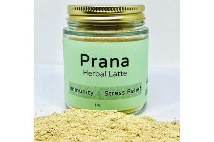 Prana herbal latte for stress relief and immunity