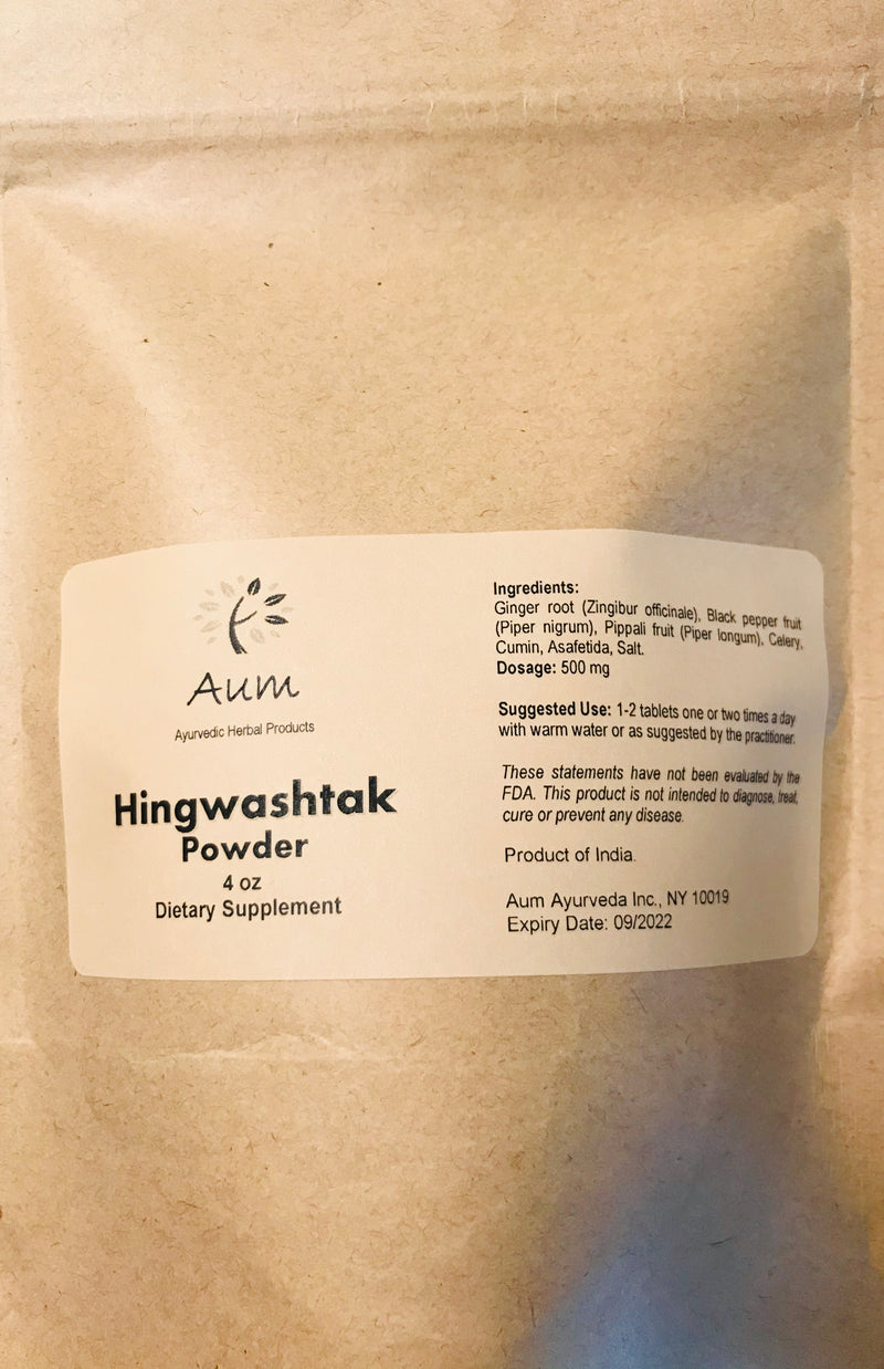Hingwashtak Powder: digestive health, vata, kapha