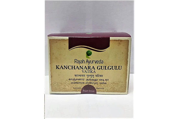 Kanchnar Guggul is a traditional Ayurvedic formula to support the optimum functions of  thyroid, ovaries, prostate and lymphatic system. It helps to create the digestive fire and reduces water retention, fats and congestion in the body.