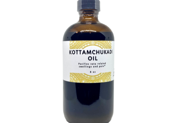 kottamchukadi oils is traditionally used in Ayurveda to pacify Vata related swellings and pain.