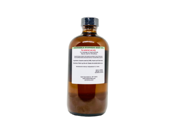 Kshirbala oil for relief from Vata related pain.