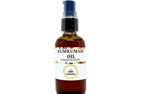 Kumkumadi oil is balancing for all skin types.