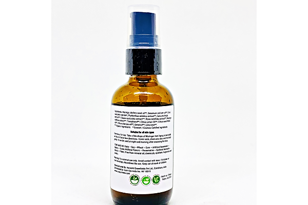 Regular use of Moringa+ Anti-aging facial oil helps to prevent wrinkles, fine lines, and age spots.