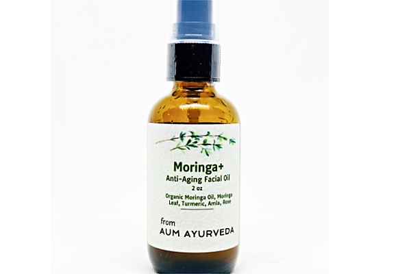 Moringa+ Anti-aging facial oil is a nutrient-rich and quick-absorbing Ayurvedic skin remedy, formulated with the most effective natural ingredients to boost skin health and help prevent premature aging, revitalize skin by promoting skin hydration and improving skin elasticity. It helps to prevent wrinkles, fine lines, and age spots.