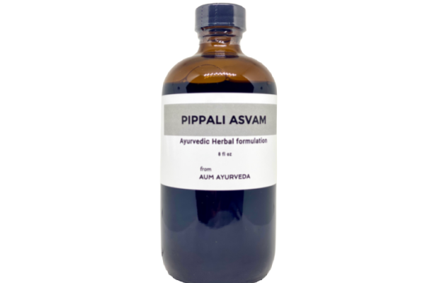 Pippalyasavam is an Ayurvedic liquid formulation. It is traditionally used for the treatment of bowel diseases, anemia, intestinal gas, abdominal distension, loss of appetite, anorexia, cough, piles. It increases the secretion of gastric juices, improves appetite and digestion. It is also detoxifying in its action, which reduces the formation and accumulation of Aam (toxins) in the body. Best used for imbalances due to Kapha and Vata doshas.