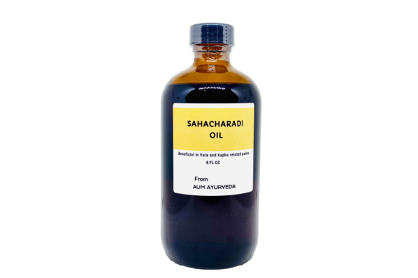 Sahacharadi Ayurvedic Massage oil is used in Ayurveda for Vata and Kapha body types in treatments of rheumatoid arthritis, osteoarthritis, numbness due to nervine weakness, sciatica pain, lower back pain, lower limbs pain.