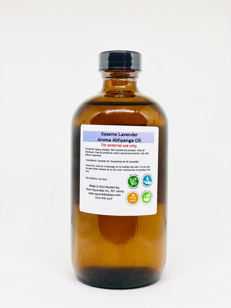 sesame oil for ayurvedic abhyanga massage
